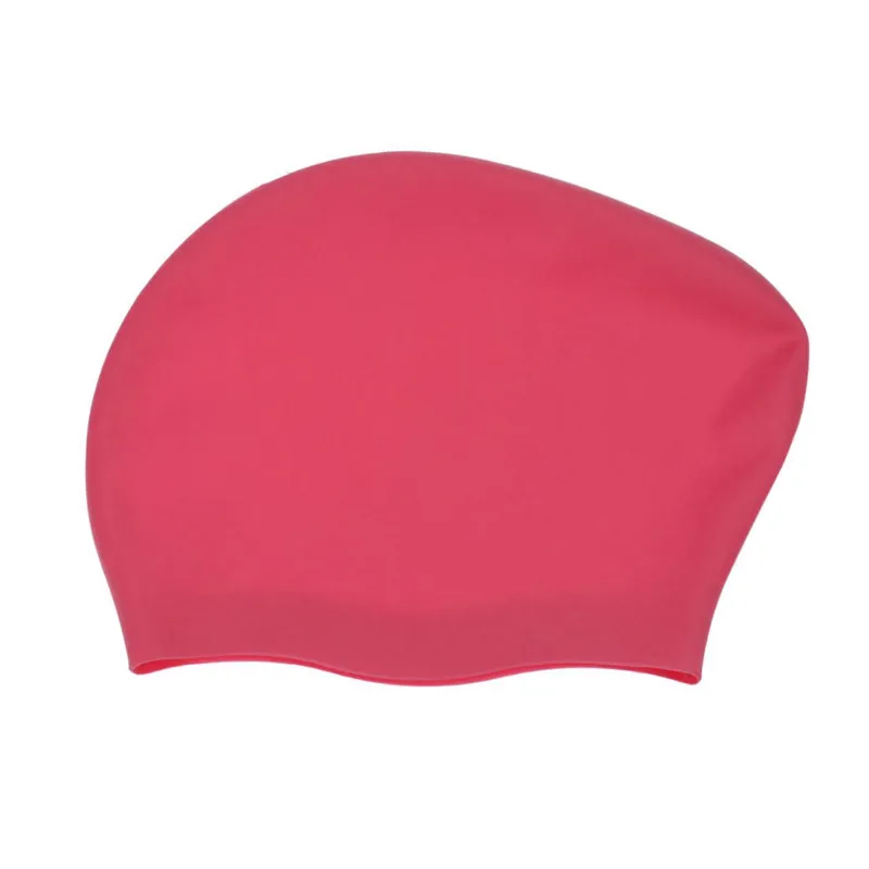 Call of The Wild Long Hair Silicone Hat in Pink
